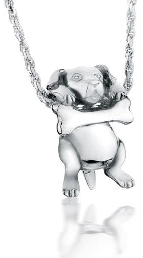 Wagging Puppy Pet Cremation Jewelry