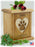 Recessed Heart With Paw Print Pet Urns