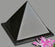Pyramid Black Granite Infant Urn