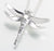 Sterling Silver Dragonfly Keepsake Cremation Pendant
