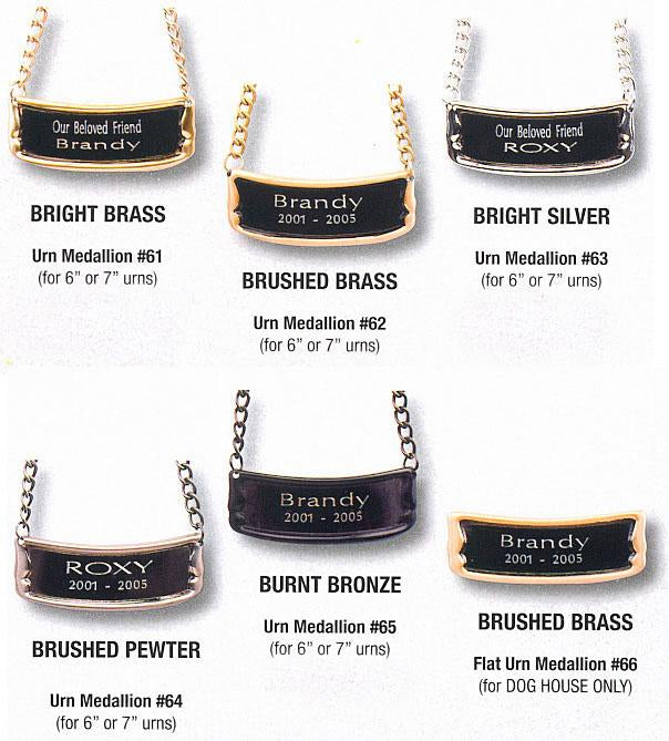 Small Urn Medallion (urn sold separately)