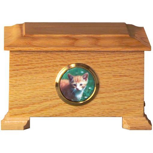 Regency Wood Pet Urn Small