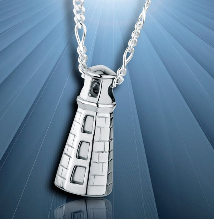 Maine Lighthouse Cremation Necklace