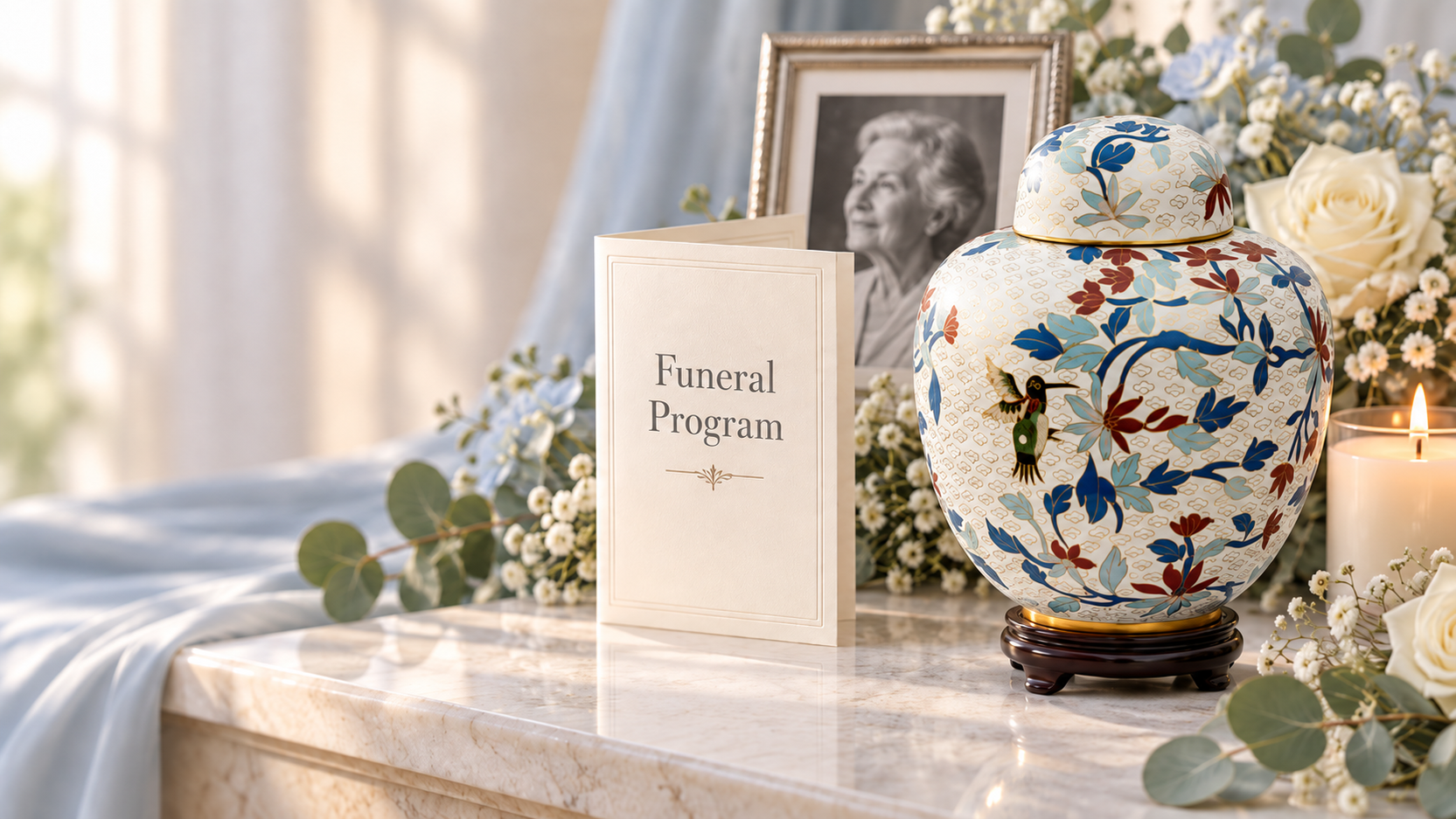 Funeral Program Templates & Wording Tips | Urns.com