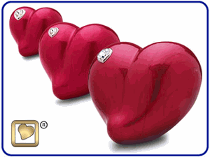 LoveHeart Urns Collection
