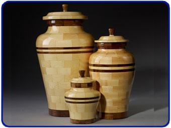 Steve Shannon Wood Urns #10
