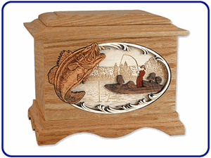 Wood Cremation Urns Wildlife