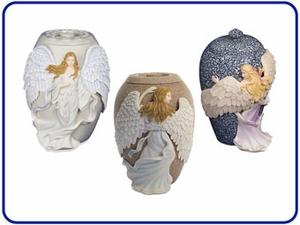 Hand Painted Serenity Urns