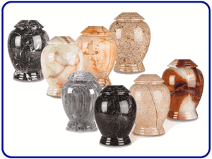 Modern Style Marble Urns