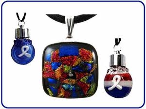 Glass Keepsake Pendants