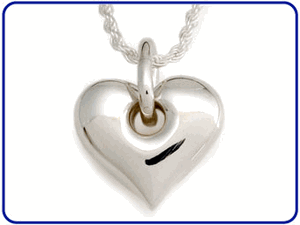 Heart Cremation Keepsake Pendants