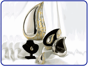Teardrop Solid Brass Urns Collection