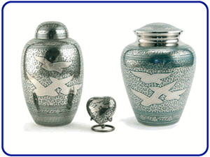 Going Home Solid Brass Urns