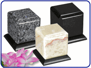 Onyx and Granite Infant Urns
