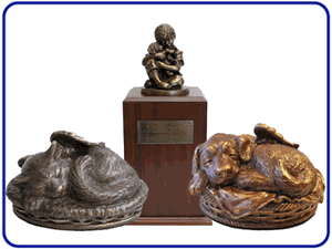 Sculptured Pet Urns