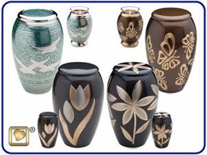 Majestic Solid Brass Urns