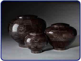 Steve Shannon Wood Urns #21PB