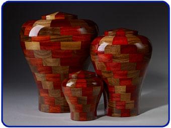 Steve Shannon Wood Urns #6