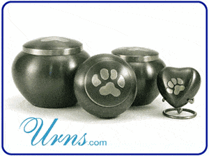 Odyssey Slate Paw Print Urns