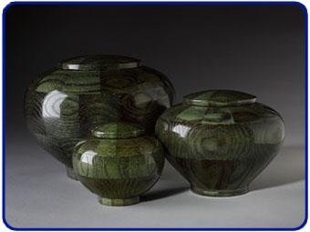 Steve Shannon Wood Urns #21PG
