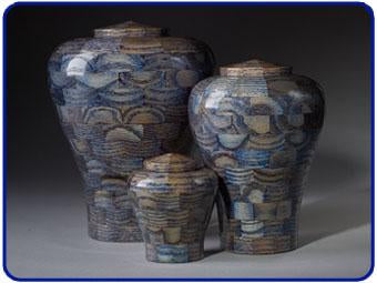 Steve Shannon Wood Urns #22