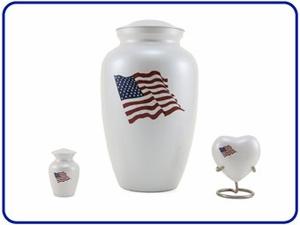 Classic Color Flag Urns