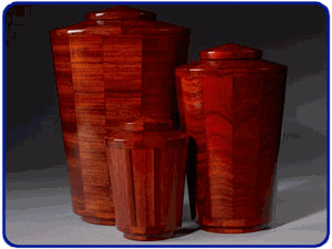 Steve Shannon Wood Urns #11J