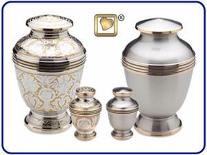 Imperial Solid Brass Urns