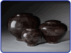 Steve Shannon Wood Urns #21PB
