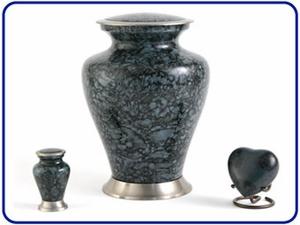 Glenwood Gray Marble Urns