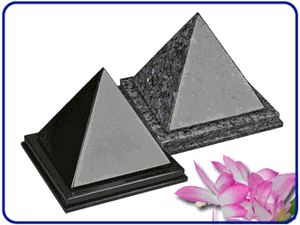 Pyramid Marble, Granite Infant Urns