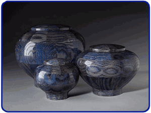 Steve Shannon Wood Urns #21B