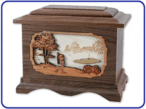 Wood Cremation Urns Lifestyle