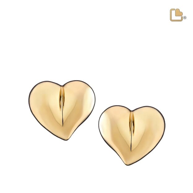 Ohrstecker LoveHeart Gold Vermeil