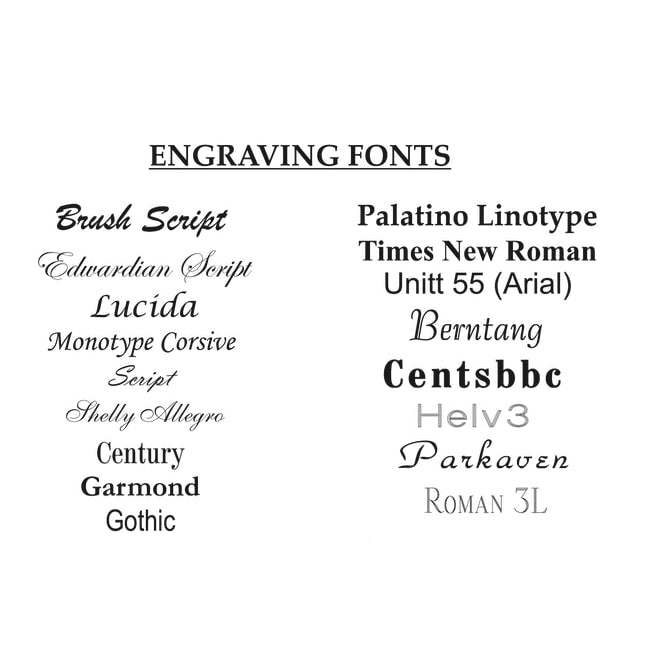 Urna de bronce pulido para nicho