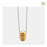 Cremation Pendant Urn Gold Vermeil Two Tone