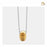 Cremation Pendant Urn Gold Vermeil Two Tone