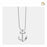 Cremation Pendant Anchor Rhodium Plated