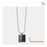 Cremation Pendant Flask Ruthenium Plated Two Tone