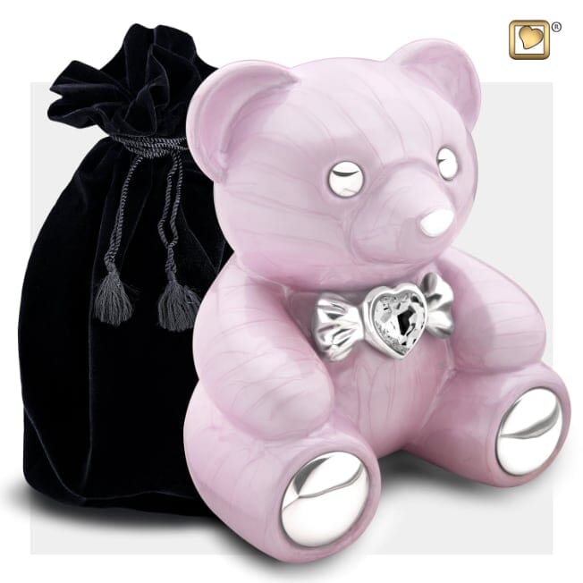 CuddleBear Pink Infant Urn