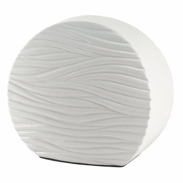 Urna para adultos Windham Soft Waves, color blanco brillante