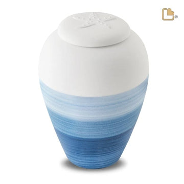 OceanBlue Standard Clay Adult Urn