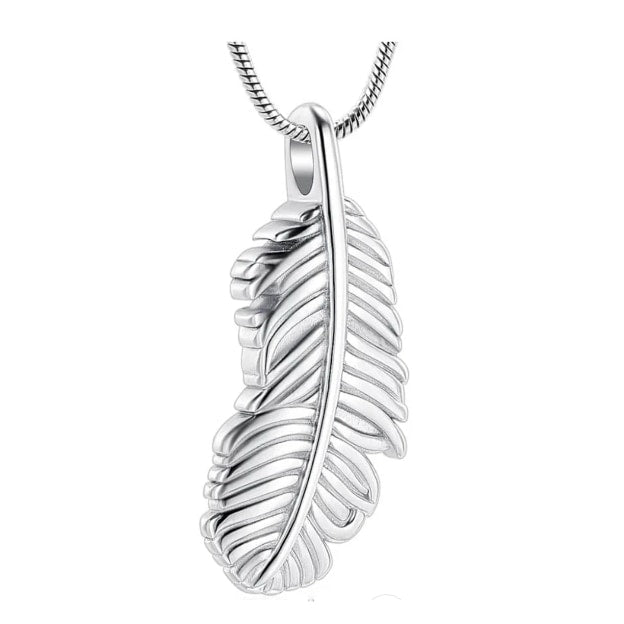Feather Cremation Jewelry