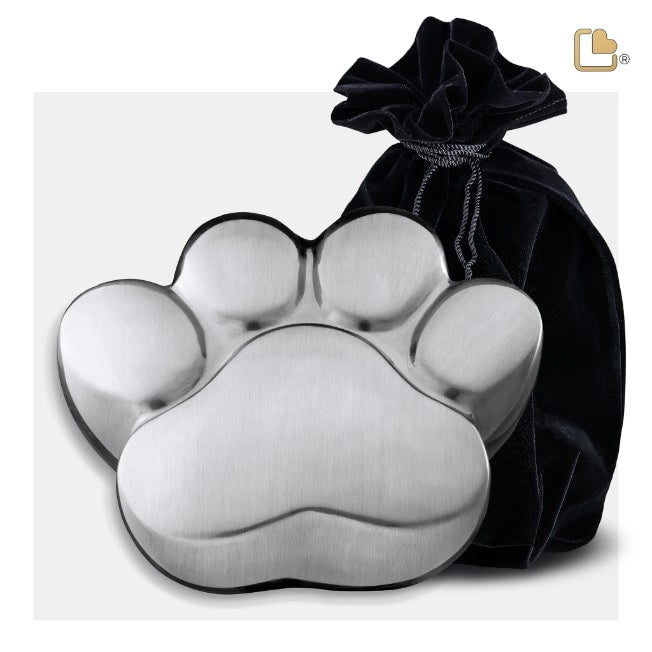 LovePaw Pet Urn Bru Pewter