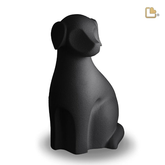 Dog Pet Urn in Porcelain