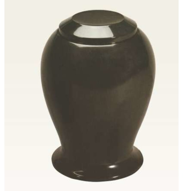 Marble Infant Urn Midnight Black