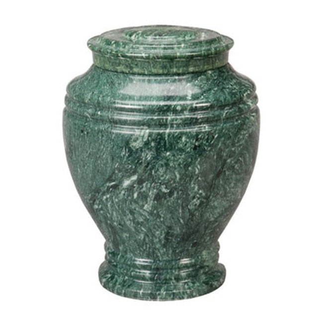 Green Earth Marble Vase Infant Urn