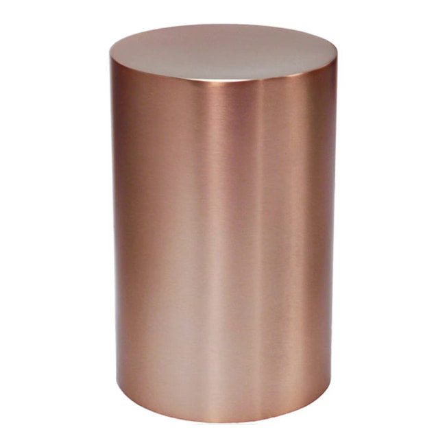 Copper Cylinder Stainless Steel Adult Urn