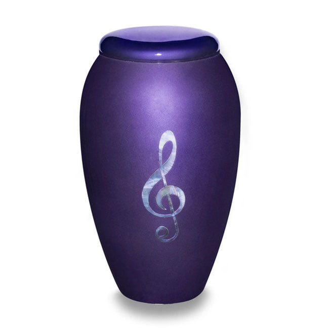 Deep Purple Adult Urn