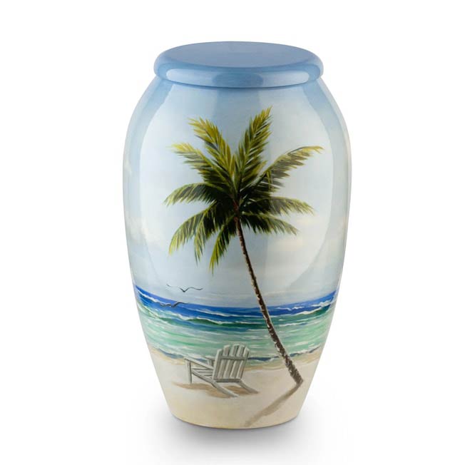 Under the Palm Adult Urn